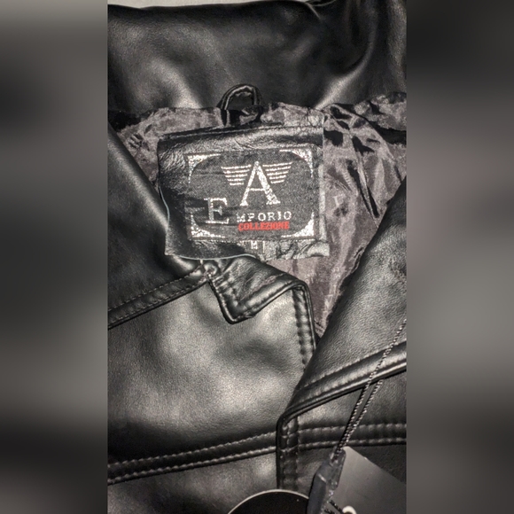 Emporio & Co Leather Jacket - Picture 3 of 11